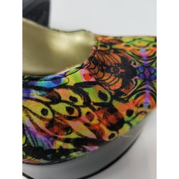 Carlos Santana Destiny Platform Stiletto Floral 7 - Picture 8 of 10